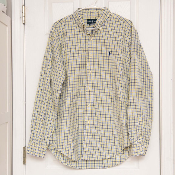 Ralph Lauren Polo Blue and Yellow - Picture 2 of 3